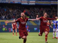 德罗西制胜球扎尼奥洛角球中柱，罗马客场 1-0 战胜桑普